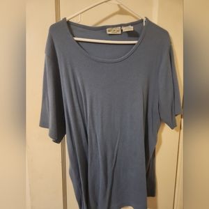 * 18W White Stag Knit Top